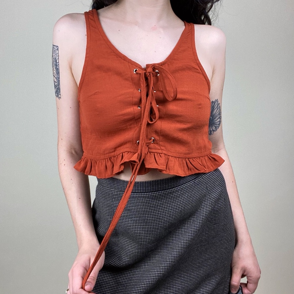 Fashion nova, medium, top, cropped